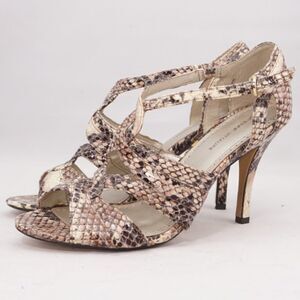Adrienne Vittadini Geraldine Strappy Sandal Heels, Size 8.5